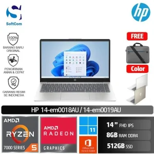 HP 14 inch Laptop 14-em0019AU, Gold