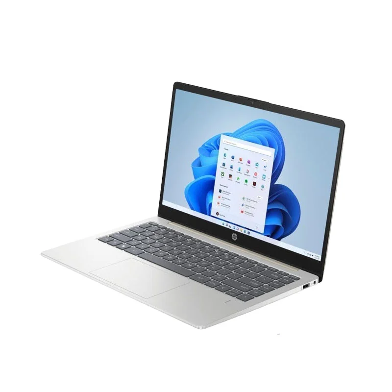 HP 14 inch Laptop 14-em0019AU, Gold - Gambar 3