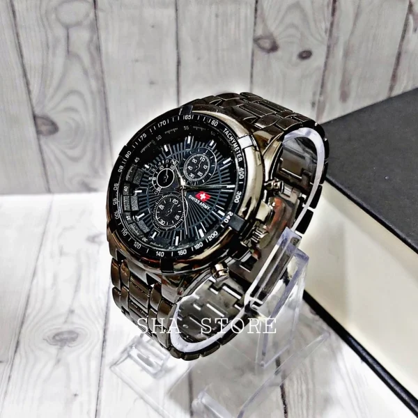 JAM TANGAN PRIA STAINLESS STEEL - Gambar 5